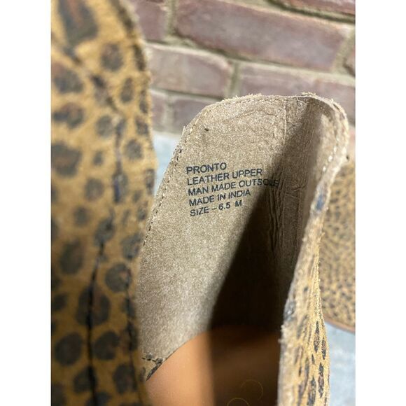 Coconuts By Matisse Pronto Leopard Ankke Bootie Size 6.5 NIB - Picture 7 of 9